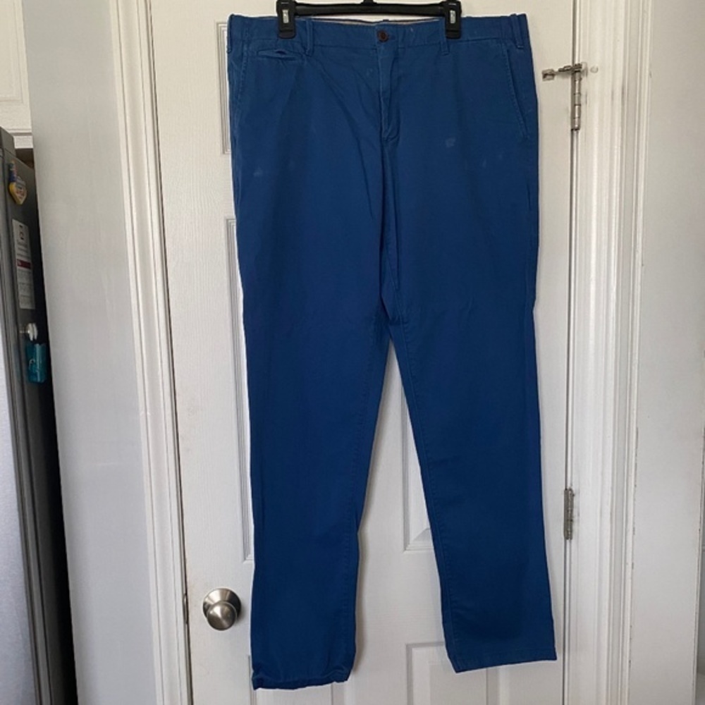 Gap "The Lived In" Slim Chinos (Color: Zephyr Blue, Size: 38x34)